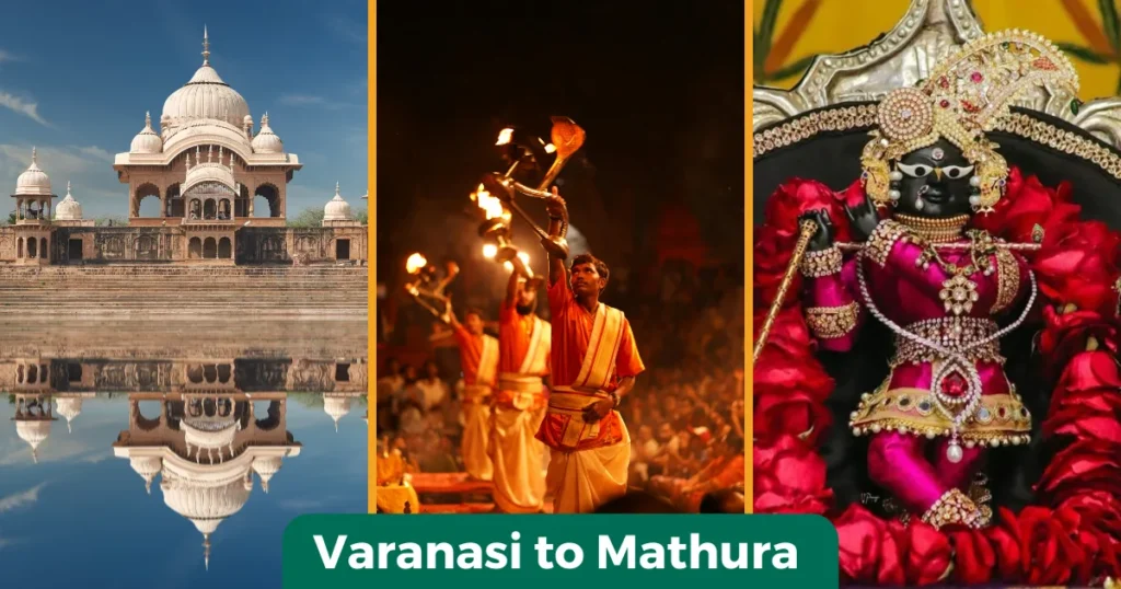 Varanasi to Mathura Distance