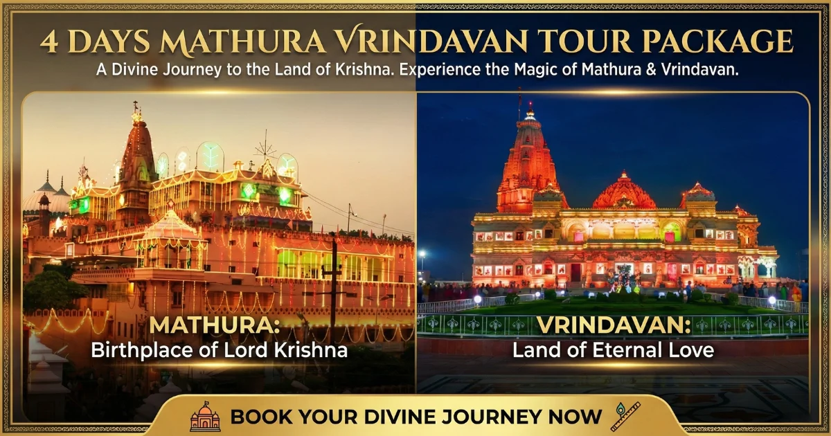 4 Days Mathura Vrindavan Tour Package