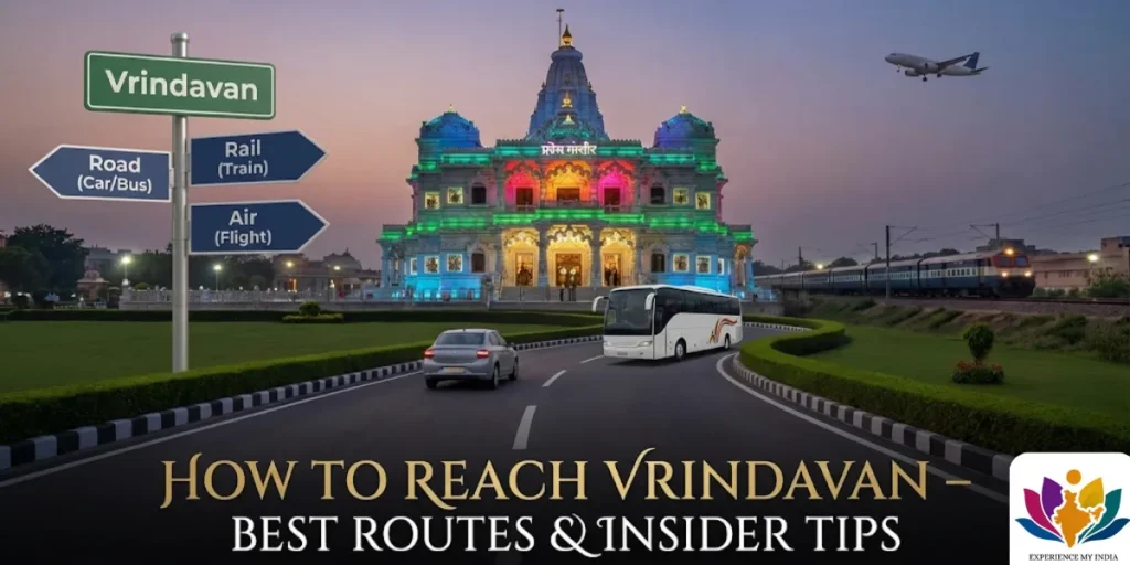 How to Reach Vrindavan
