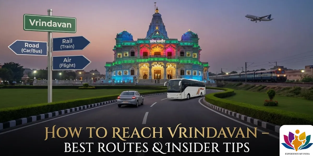 How to Reach Vrindavan