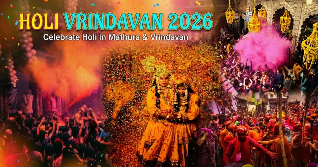 Holi Vrindavan date 2026