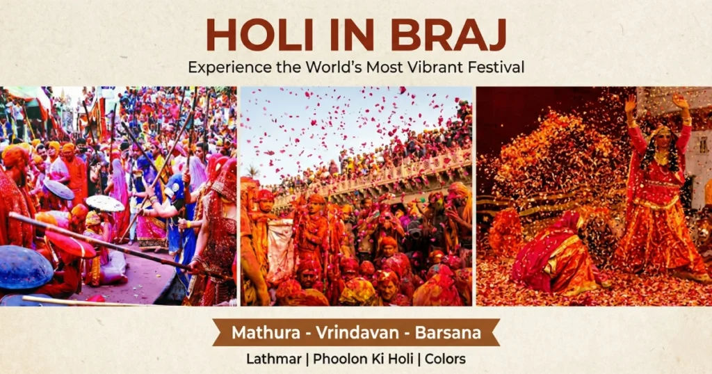 Holi in Braj region