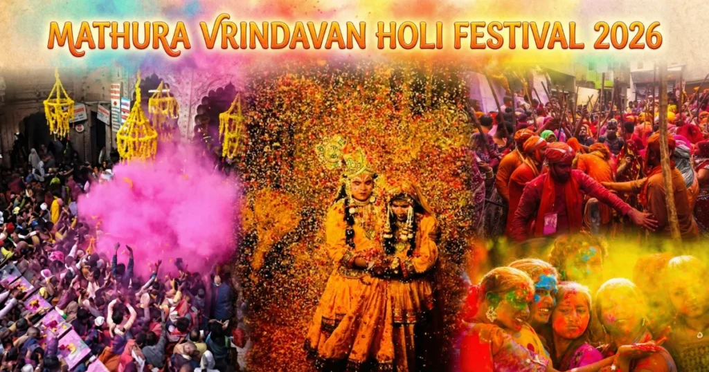 Mathura Vrindavan Holi Festival 2026