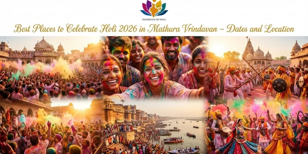 Places to Celebrate Holi 2026 in Mathura Vrindavan