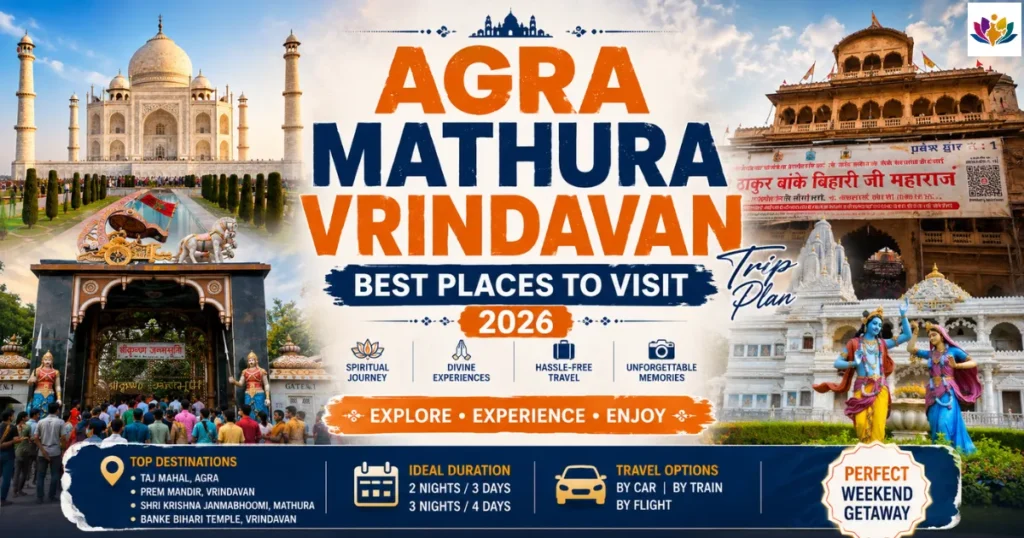 Agra Mathura Vrindavan Trip Plan