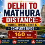 Delhi to Mathura Distance