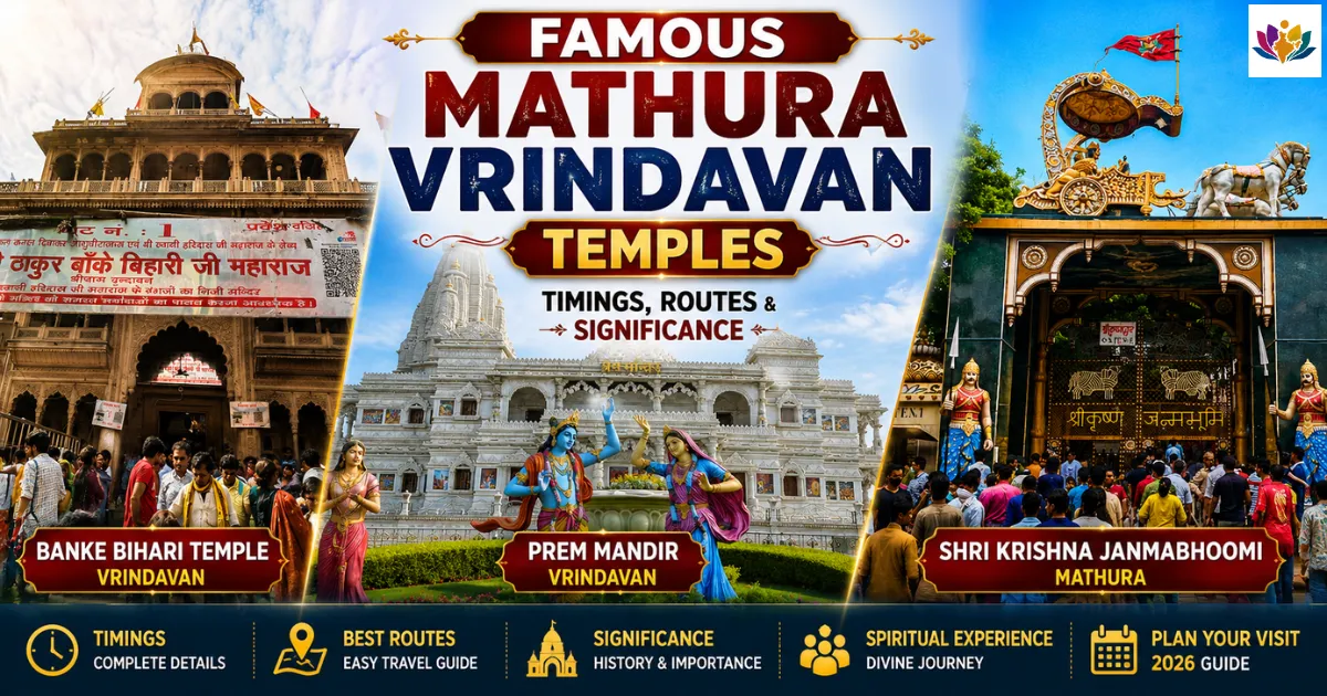 Famous Mathura Vrindavan Temples