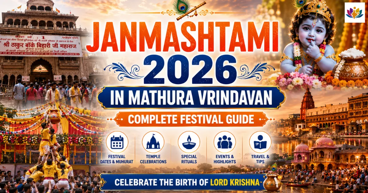Janmashtami 2026 in Mathura Vrindavan