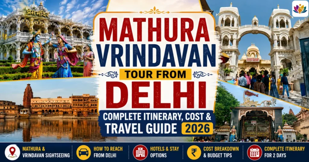 Mathura Vrindavan Tour from Delhi