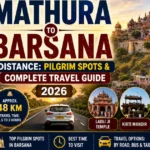 Mathura to Barsana Distance