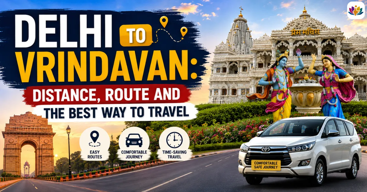 Delhi to Vrindavan
