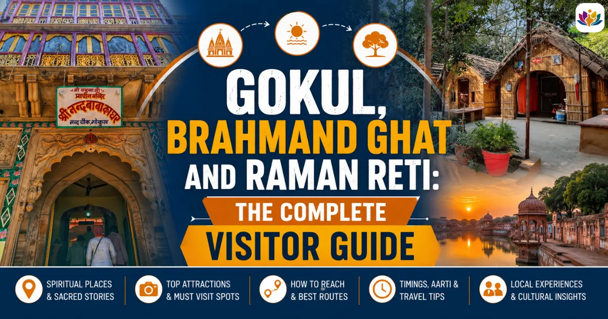 Gokul, Brahmand Ghat and Raman Reti