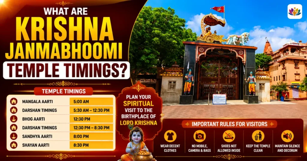Krishna Janmabhoomi temple timings