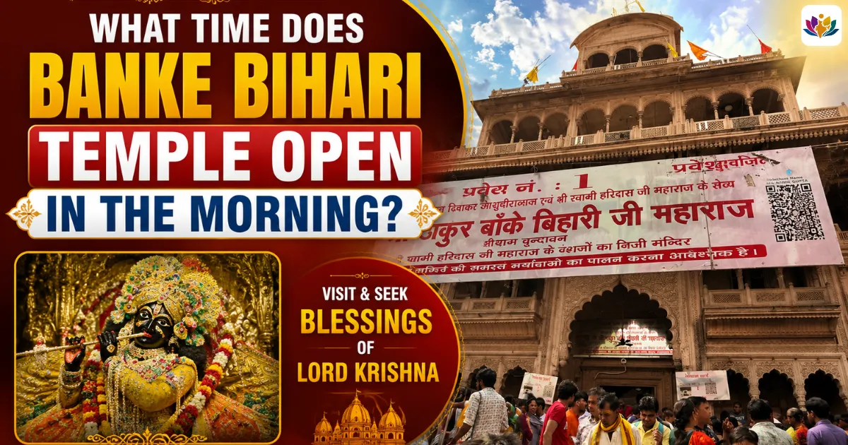 Banke Bihari temple Timings