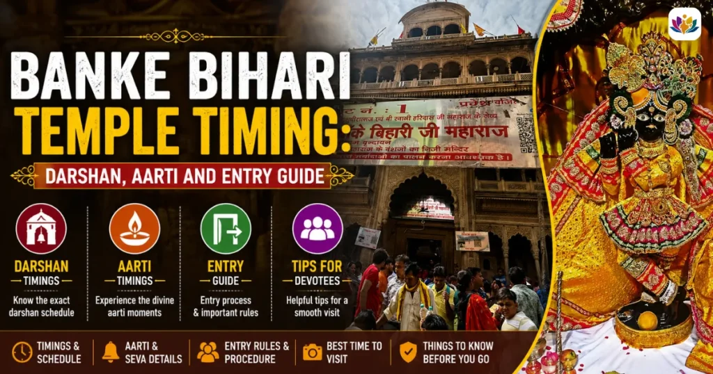 Banke Bihari Temple Timing