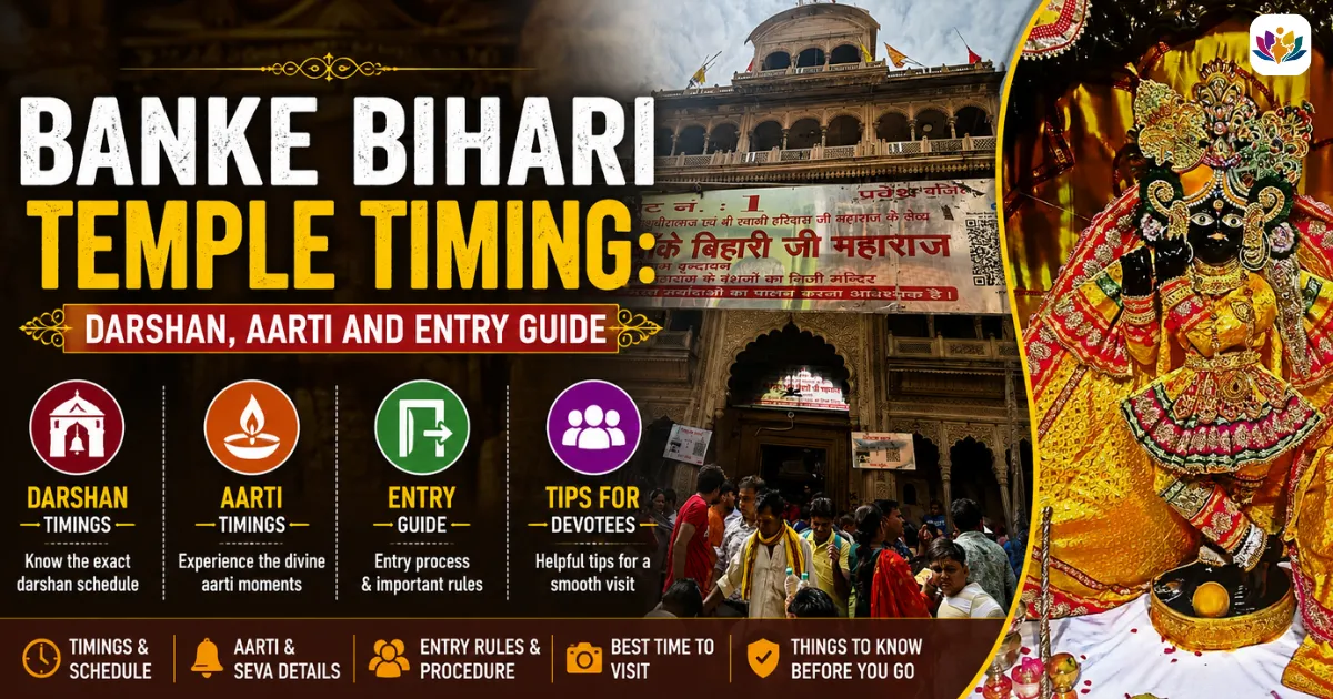 Banke Bihari Temple Timing
