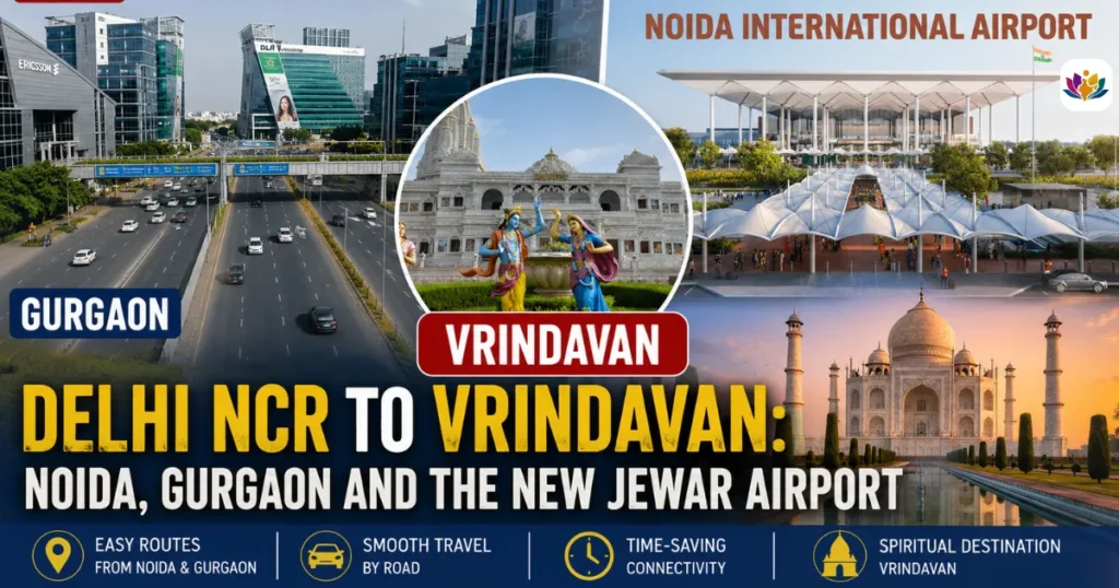 Delhi NCR to Vrindavan