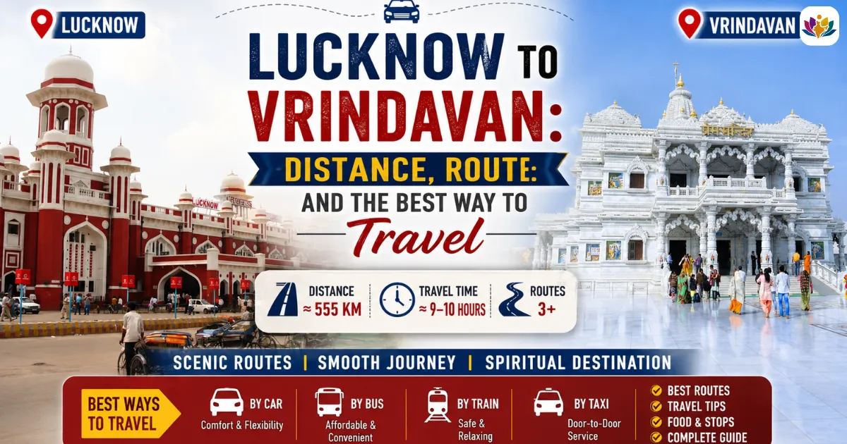 Lucknow to Vrindavan