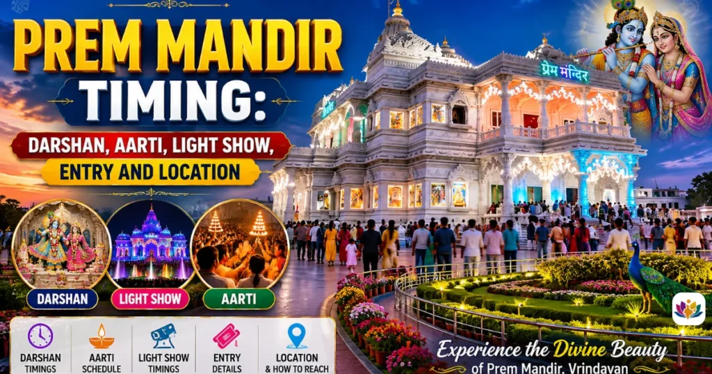 Prem Mandir Timing