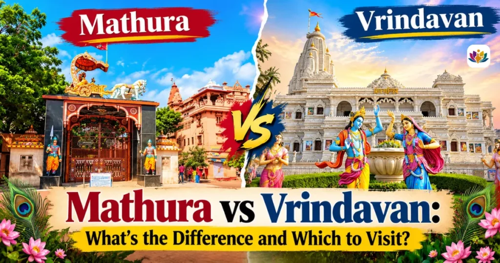Mathura vs Vrindavan