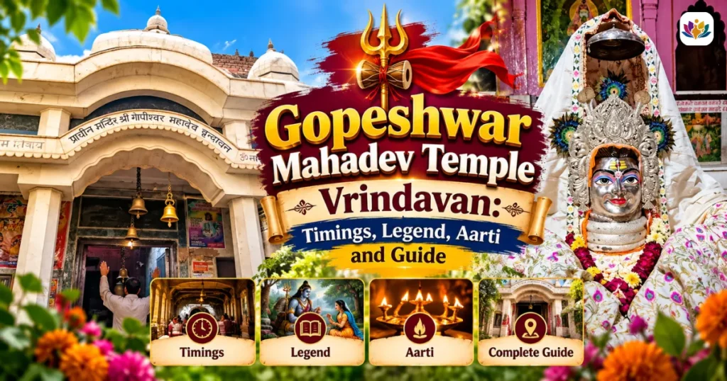 Gopeshwar Mahadev Temple Vrindavan
